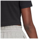 Adidas Γυναικεία κοντομάνικη μπλούζα Adicolor Essentials Rib Cropped Tee